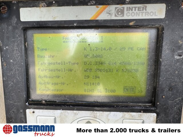 Mercedes-Benz Actros 3348 6x4, V8, Kroll Saug-/Spülwagen ca. - Autočistilica: slika 2 Mercedes-Benz Actros 3348 6x4, V8, Kroll Saug-/Spülwagen ca. - Autočistilica: slika 2