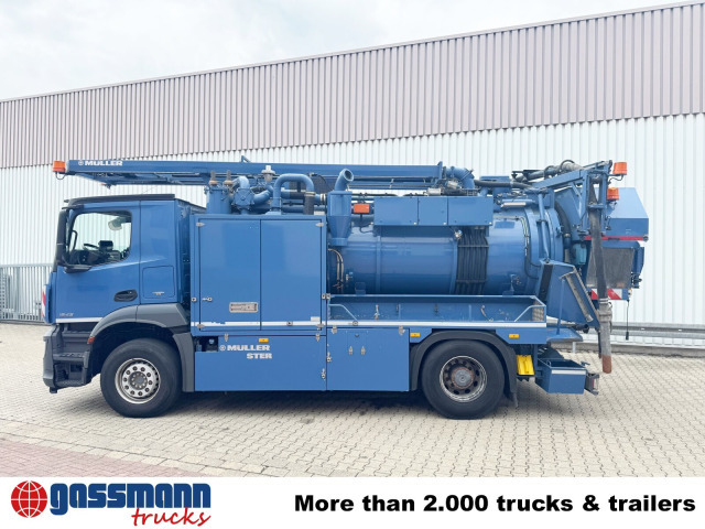 Mercedes-Benz Arocs 1843 L 4x2, Müller Canalmaster ca. 8m³, - Autočistilica: slika 5 Mercedes-Benz Arocs 1843 L 4x2, Müller Canalmaster ca. 8m³, - Autočistilica: slika 5