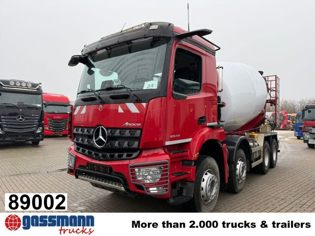 Mercedes-Benz Arocs 3243 B 8x4/4, MirrorCam, - Mikser za beton: slika 1 Mercedes-Benz Arocs 3243 B 8x4/4, MirrorCam, - Mikser za beton: slika 1