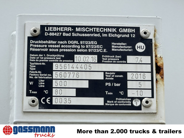 Mercedes-Benz Arocs 3251 8x4/4, Betonmischer Liebherr ca. 9m³ - Mikser za beton: slika 4 Mercedes-Benz Arocs 3251 8x4/4, Betonmischer Liebherr ca. 9m³ - Mikser za beton: slika 4