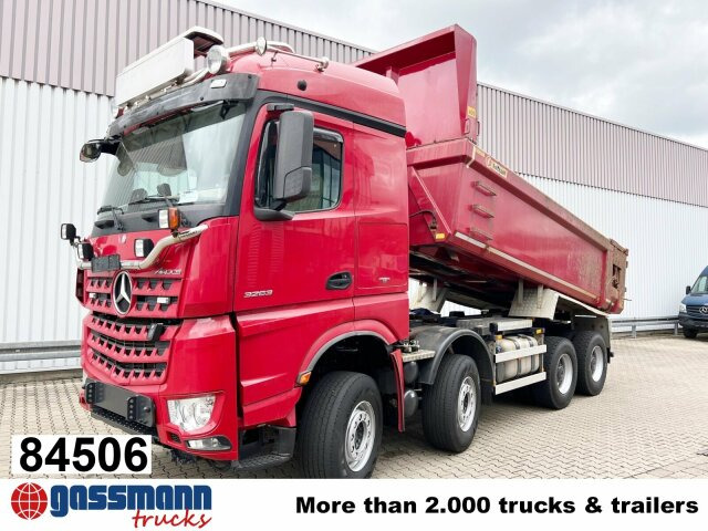 Mercedes-Benz Arocs 3263 8x4/4, Retarder, Stahlmulde ca.14m³, - Istovarivač: slika 1 Mercedes-Benz Arocs 3263 8x4/4, Retarder, Stahlmulde ca.14m³, - Istovarivač: slika 1