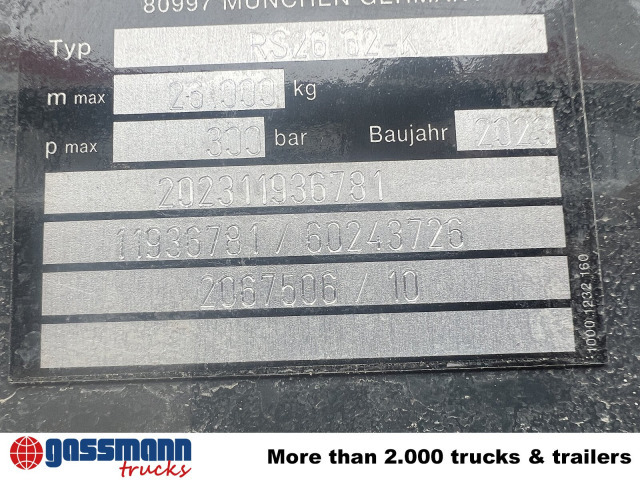 Mercedes-Benz Arocs 4142/48 8x4/4, Grounder, Meiller RS26 - Kamion sa hidrauličnom kukom: slika 5 Mercedes-Benz Arocs 4142/48 8x4/4, Grounder, Meiller RS26 - Kamion sa hidrauličnom kukom: slika 5