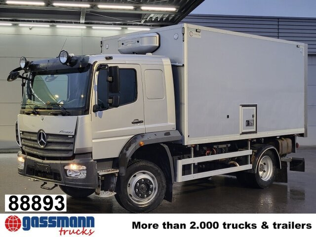 Mercedes-Benz Atego 1330 4x4, Iso-Koffer mit Heizung und LBW - Kamion sa zatvorenim sandukom: slika 1 Mercedes-Benz Atego 1330 4x4, Iso-Koffer mit Heizung und LBW - Kamion sa zatvorenim sandukom: slika 1
