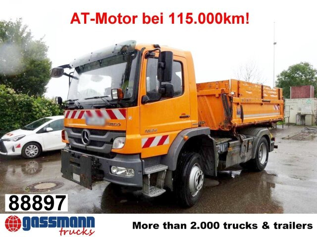 Mercedes-Benz Atego 1624 AK 4x4, AT-Motor, - Istovarivač, Kamion sa dizalicom: slika 1 Mercedes-Benz Atego 1624 AK 4x4, AT-Motor, - Istovarivač, Kamion sa dizalicom: slika 1