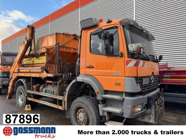 Mercedes-Benz Atego 1828 4x4, Tele-Absetzer, - Kamion za utovaranje kontejnera: slika 1 Mercedes-Benz Atego 1828 4x4, Tele-Absetzer, - Kamion za utovaranje kontejnera: slika 1
