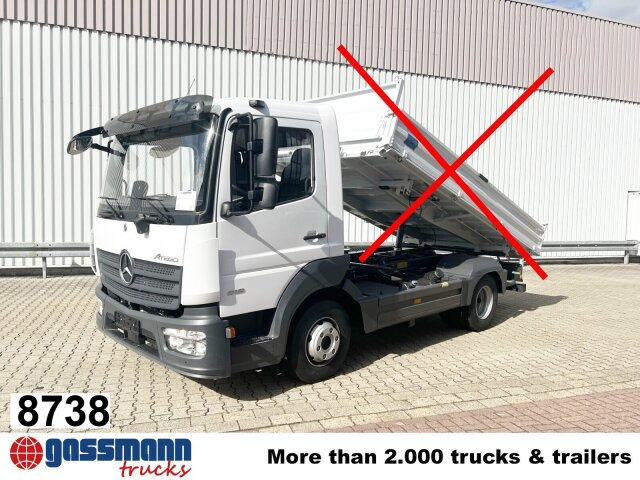 Mercedes-Benz Atego 818 K 4x2, mehrfach Vorhanden! - Kamion sa golom šasijom i zatvorenom kabinom: slika 1 Mercedes-Benz Atego 818 K 4x2, mehrfach Vorhanden! - Kamion sa golom šasijom i zatvorenom kabinom: slika 1