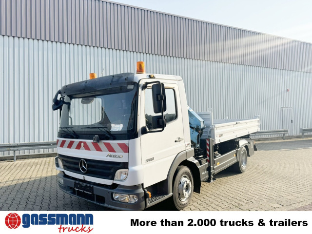 Mercedes-Benz Atego 818 K 4x2 mit Kran Atlas AK 50.1-A2 - Istovarivač, Kamion sa dizalicom: slika 2 Mercedes-Benz Atego 818 K 4x2 mit Kran Atlas AK 50.1-A2 - Istovarivač, Kamion sa dizalicom: slika 2