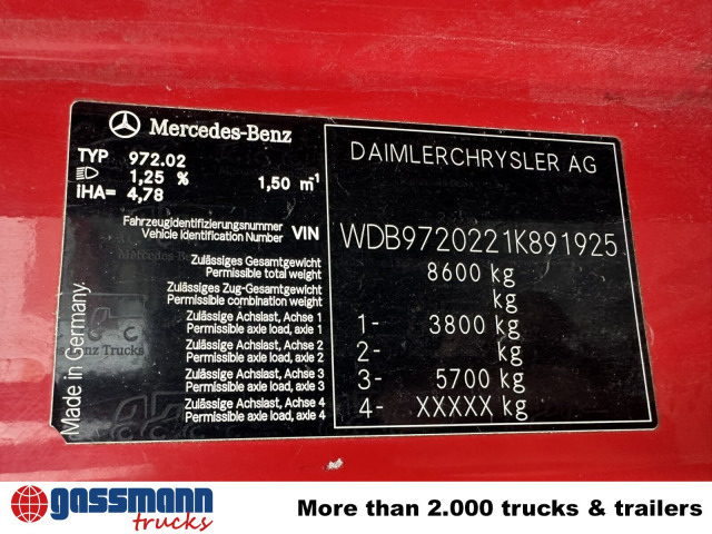 Mercedes-Benz Atego 818 K 4x2 mit Kran Palfinger PK 6500, 2x - Istovarivač, Kamion sa dizalicom: slika 5 Mercedes-Benz Atego 818 K 4x2 mit Kran Palfinger PK 6500, 2x - Istovarivač, Kamion sa dizalicom: slika 5