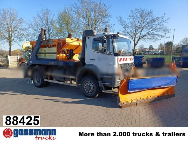 Mercedes-Benz Axor 1824 4x4, Tele-Absetzer, - Kamion za utovaranje kontejnera: slika 1 Mercedes-Benz Axor 1824 4x4, Tele-Absetzer, - Kamion za utovaranje kontejnera: slika 1