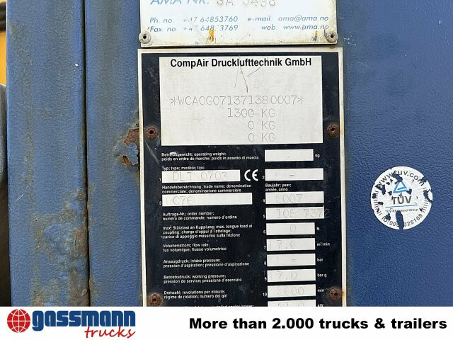 Mercedes-Benz Axor 1824 K 4x2, AMV Hubsteiger + Kompressor, - Vazdušna platforma montirana na kamion: slika 2 Mercedes-Benz Axor 1824 K 4x2, AMV Hubsteiger + Kompressor, - Vazdušna platforma montirana na kamion: slika 2