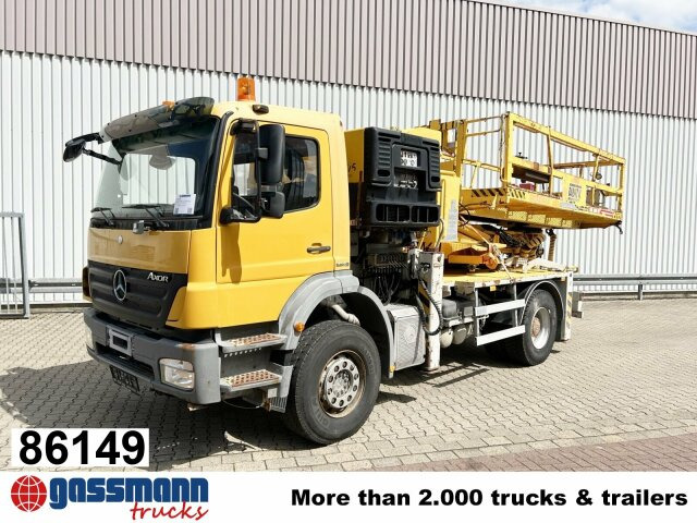 Mercedes-Benz Axor 1824 K 4x2, AMV Hubsteiger + Kompressor, - Vazdušna platforma montirana na kamion: slika 1 Mercedes-Benz Axor 1824 K 4x2, AMV Hubsteiger + Kompressor, - Vazdušna platforma montirana na kamion: slika 1