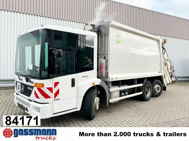 Mercedes-Benz Econic 2633 L/NLA 6x2/4, Lenkachse, - Kamion za smeće: slika 1 Mercedes-Benz Econic 2633 L/NLA 6x2/4, Lenkachse, - Kamion za smeće: slika 1