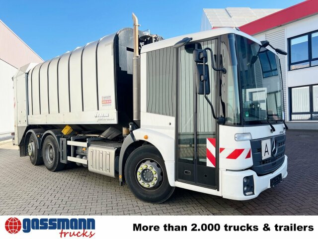 Kamion za smeće za prevoz smeća Mercedes-Benz Econic 2635 LL 6x2/4 NLA, Lenkachse, FAUN: slika 9