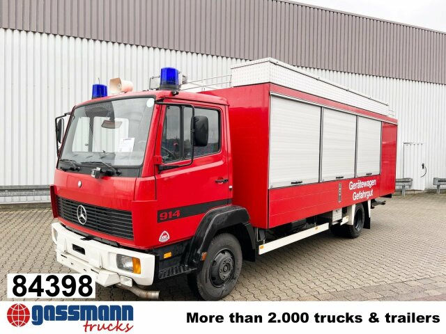 Mercedes-Benz LK 914 4x2, Gerätewagen für Gefahrgut, - Vatrogasni kamion: slika 1 Mercedes-Benz LK 914 4x2, Gerätewagen für Gefahrgut, - Vatrogasni kamion: slika 1