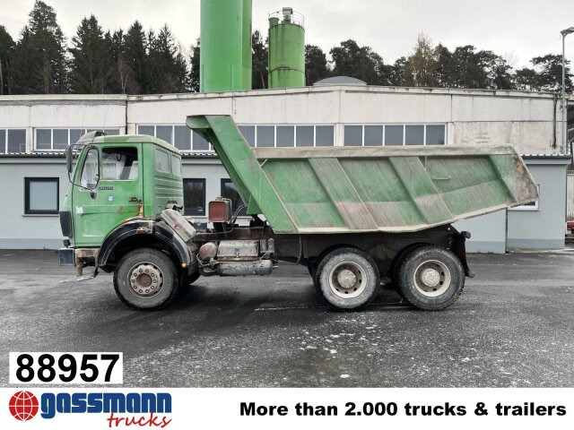 Mercedes-Benz NG 2628 K 6x4, V8, MEILLER Stahlmulde ca. 10³ - Kiper: slika 1 Mercedes-Benz NG 2628 K 6x4, V8, MEILLER Stahlmulde ca. 10³ - Kiper: slika 1