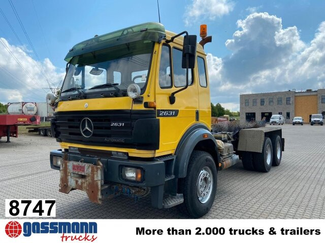 Mercedes-Benz SK II 2631 6x4, Winterdienstausstattung - Kamion sa golom šasijom i zatvorenom kabinom: slika 1 Mercedes-Benz SK II 2631 6x4, Winterdienstausstattung - Kamion sa golom šasijom i zatvorenom kabinom: slika 1