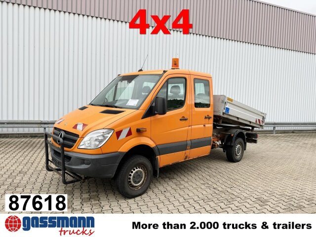 Mercedes-Benz Sprinter 313 CDI 4x4 Doka, Kipper, AT-Motor! - Dostavno vozilo s ravnom platformom, Dostavno vozilo sa duplom kabinom: slika 1 Mercedes-Benz Sprinter 313 CDI 4x4 Doka, Kipper, AT-Motor! - Dostavno vozilo s ravnom platformom, Dostavno vozilo sa duplom kabinom: slika 1
