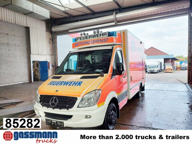 Mercedes-Benz Sprinter 515 CDI 4x2, Rettungswagen, Retarder - Furgon: slika 1 Mercedes-Benz Sprinter 515 CDI 4x2, Rettungswagen, Retarder - Furgon: slika 1