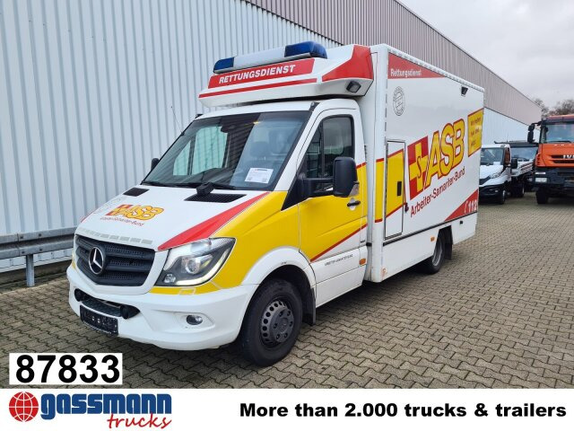 Mercedes-Benz Sprinter 516 CDI 4x2, Rettungswagen - Furgon: slika 1 Mercedes-Benz Sprinter 516 CDI 4x2, Rettungswagen - Furgon: slika 1