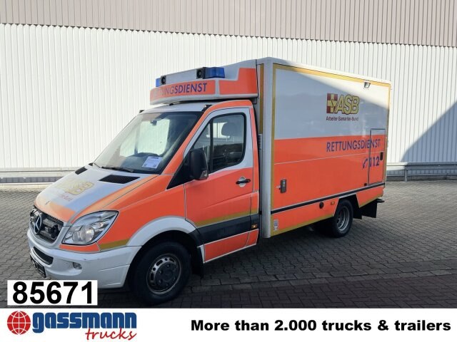 Mercedes-Benz Sprinter 516 CDI 4x2, Rettungswagen, Retarder - Furgon: slika 1 Mercedes-Benz Sprinter 516 CDI 4x2, Rettungswagen, Retarder - Furgon: slika 1