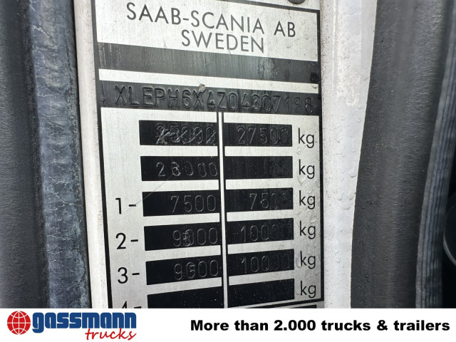 Scania P93 HK 250 6x4L, Abrollkipper - Kamion sa hidrauličnom kukom: slika 3 Scania P93 HK 250 6x4L, Abrollkipper - Kamion sa hidrauličnom kukom: slika 3