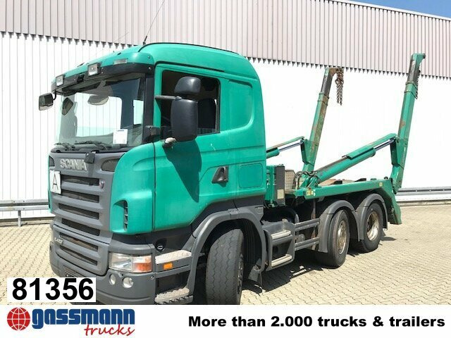 Scania R420 6x2/4 Vorlauflenk-/Liftachse - Kamion za utovaranje kontejnera: slika 1 Scania R420 6x2/4 Vorlauflenk-/Liftachse - Kamion za utovaranje kontejnera: slika 1