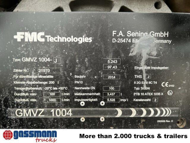 Scania R450 4x2, Retarder, ADR, Rohr Tank, ca. 14400l - Kamion cisterna: slika 4 Scania R450 4x2, Retarder, ADR, Rohr Tank, ca. 14400l - Kamion cisterna: slika 4