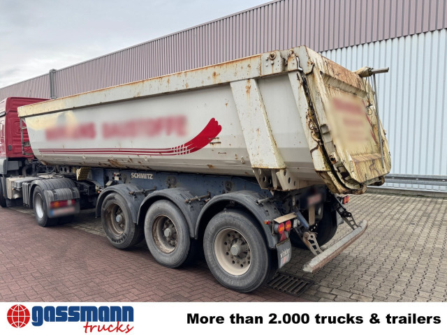 Schmitz Cargobull SKI 24 SL 7.2, Stahlmulde ca. 24m³, Liftachse - Poluprikolica istovarivača: slika 4 Schmitz Cargobull SKI 24 SL 7.2, Stahlmulde ca. 24m³, Liftachse - Poluprikolica istovarivača: slika 4