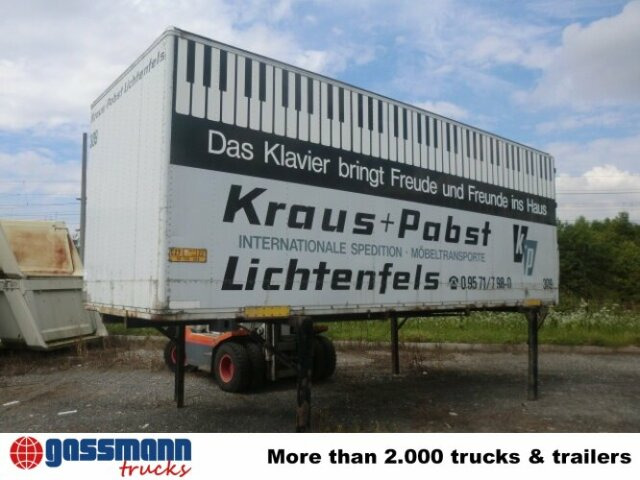 Sommer Wechselaufbau Möbelkoffer, 40x - Promenjivo telo - sanduk: slika 2 Sommer Wechselaufbau Möbelkoffer, 40x - Promenjivo telo - sanduk: slika 2