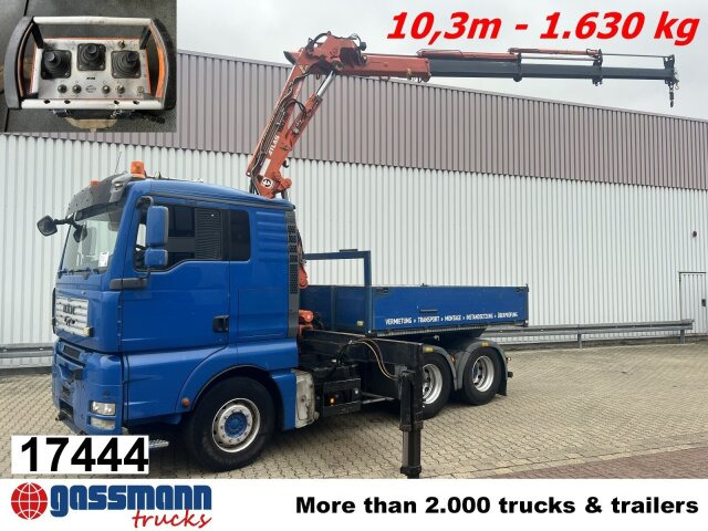 MAN TGA 26.480 6x4 BL, Intarder, SZM/Pritsche, Kran - Tegljač: slika 1 MAN TGA 26.480 6x4 BL, Intarder, SZM/Pritsche, Kran - Tegljač: slika 1