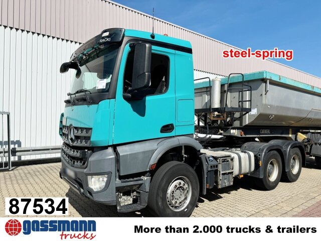 Mercedes-Benz Arocs 3343 S 6x4, Full Steel, 3x Vorhanden! - Tegljač: slika 1 Mercedes-Benz Arocs 3343 S 6x4, Full Steel, 3x Vorhanden! - Tegljač: slika 1