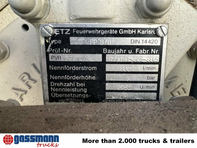 Unimog U 1300 L 435/11 4x4, -Feuerwehr - Vatrogasni kamion: slika 2 Unimog U 1300 L 435/11 4x4, -Feuerwehr - Vatrogasni kamion: slika 2