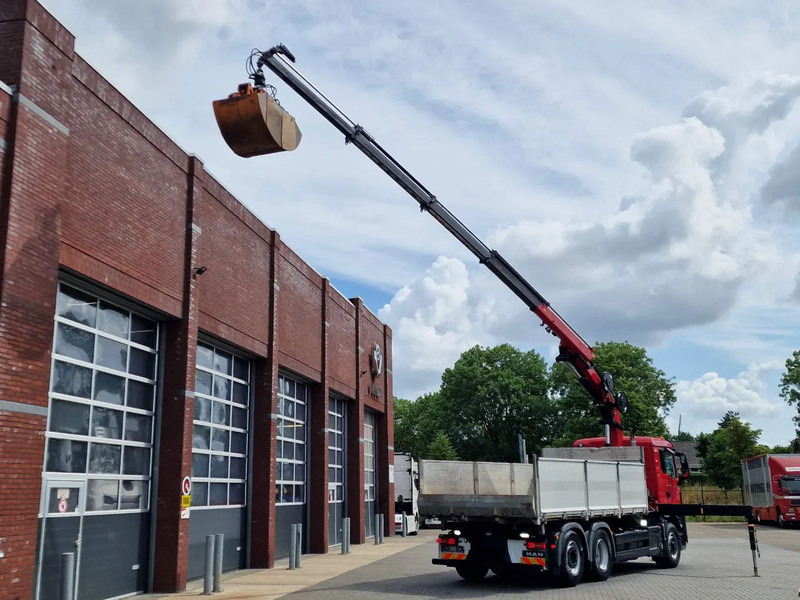 Lizing MAN TGS 26.360 6x4 Hydrodrive / Crane HMF1920K-RCS / 3 way tipper HMF / Low KM 110.700! MAN TGS 26.360 6x4 Hydrodrive / Crane HMF1920K-RCS / 3 way tipper HMF / Low KM 110.700!: slika 8