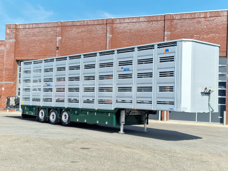 Onbekend Molas 5 deck Livestock trailer - Water & Ventilation - Loadlift - NEW! - - Poluprikolica za prevoz stoke: slika 1 Onbekend Molas 5 deck Livestock trailer - Water & Ventilation - Loadlift - NEW! - - Poluprikolica za prevoz stoke: slika 1