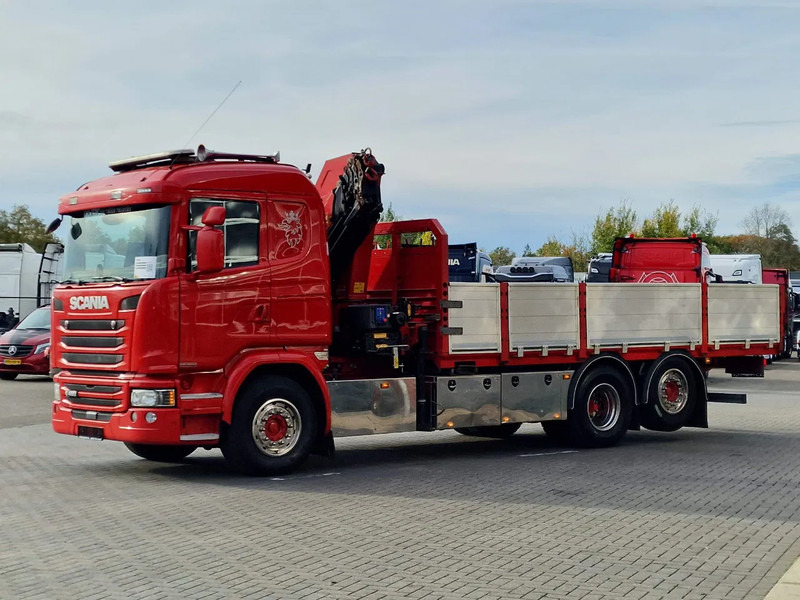 Scania G450 6x2*4 - HMF 2620 K5 Crane with remote - Retarder - Steering axle - Kamion sa dizalicom: slika 4 Scania G450 6x2*4 - HMF 2620 K5 Crane with remote - Retarder - Steering axle - Kamion sa dizalicom: slika 4
