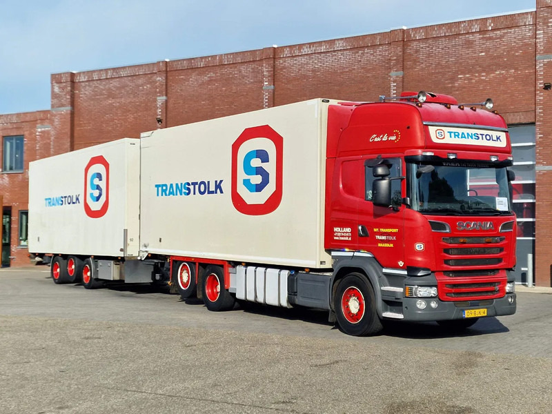 Scania R580 Topline 6x2*4 Frigo + Burg trailer - Retarder - Steering axle - Night clima - Hladnjača: slika 1 Scania R580 Topline 6x2*4 Frigo + Burg trailer - Retarder - Steering axle - Night clima - Hladnjača: slika 1
