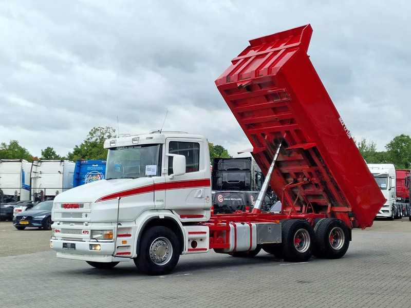 Scania T124-470 6x2 - Tipper - Manual gearbox - Full steel - Robson Drive - New Engine - Torpedo/Hauber - Istovarivač: slika 4 Scania T124-470 6x2 - Tipper - Manual gearbox - Full steel - Robson Drive - New Engine - Torpedo/Hauber - Istovarivač: slika 4