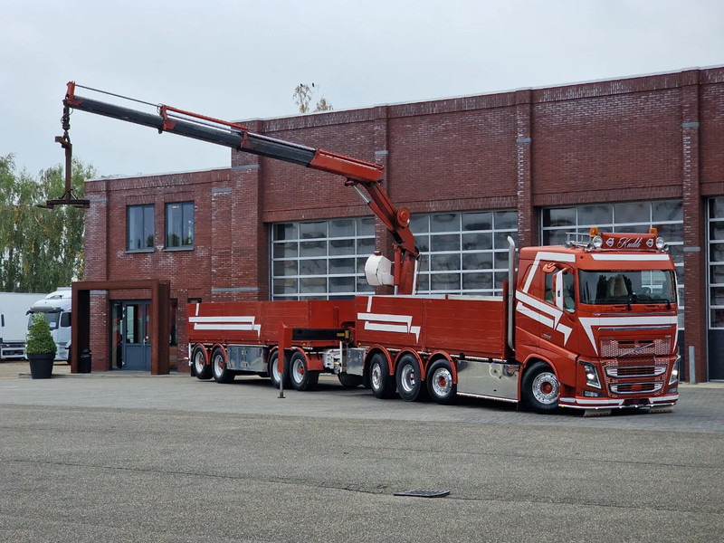 Volvo FH 16.750 8x2*6 - Palfinger PK15002 Crane/Grua - Show truck + Trailer - - Kamion sa dizalicom: slika 1 Volvo FH 16.750 8x2*6 - Palfinger PK15002 Crane/Grua - Show truck + Trailer - - Kamion sa dizalicom: slika 1