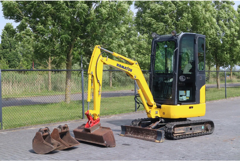 Komatsu PC16 R-3HS | 3X BUCKET | QUICK COUPLER | SWING BOOM - Mini bager: slika 2 Komatsu PC16 R-3HS | 3X BUCKET | QUICK COUPLER | SWING BOOM - Mini bager: slika 2