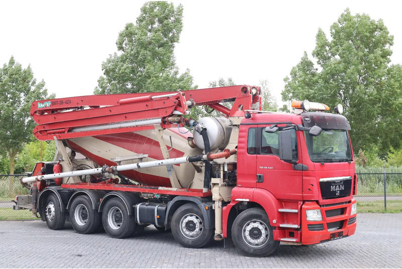 MAN TGS 50.440 | 10X4*6 | SARAKA 28 METER | 8M3 MIXER - Auto pumpa za beton: slika 4 MAN TGS 50.440 | 10X4*6 | SARAKA 28 METER | 8M3 MIXER - Auto pumpa za beton: slika 4
