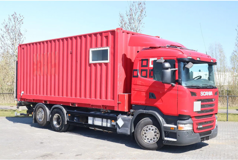 Scania R490 | 6X2 | RETARDER | BDF | MOBILE WORKSHOP | WERKSTATT - Kamion za prevoz kontejnera/ Kamion sa promenjivim sandukom: slika 3 Scania R490 | 6X2 | RETARDER | BDF | MOBILE WORKSHOP | WERKSTATT - Kamion za prevoz kontejnera/ Kamion sa promenjivim sandukom: slika 3