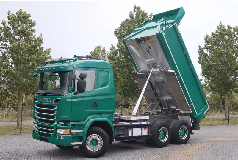 Scania R580 V8 | 6X4 | FULL STEEL | BIG AXLES | RETARDER | EURO 6 - Istovarivač: slika 1 Scania R580 V8 | 6X4 | FULL STEEL | BIG AXLES | RETARDER | EURO 6 - Istovarivač: slika 1