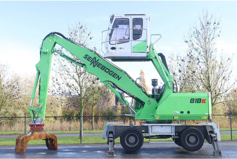 Sennebogen 818 E K9 ULM | SORTING GRAB | GOOD TIRES - Bager za obradu otpada/ Industrije: slika 1 Sennebogen 818 E K9 ULM | SORTING GRAB | GOOD TIRES - Bager za obradu otpada/ Industrije: slika 1