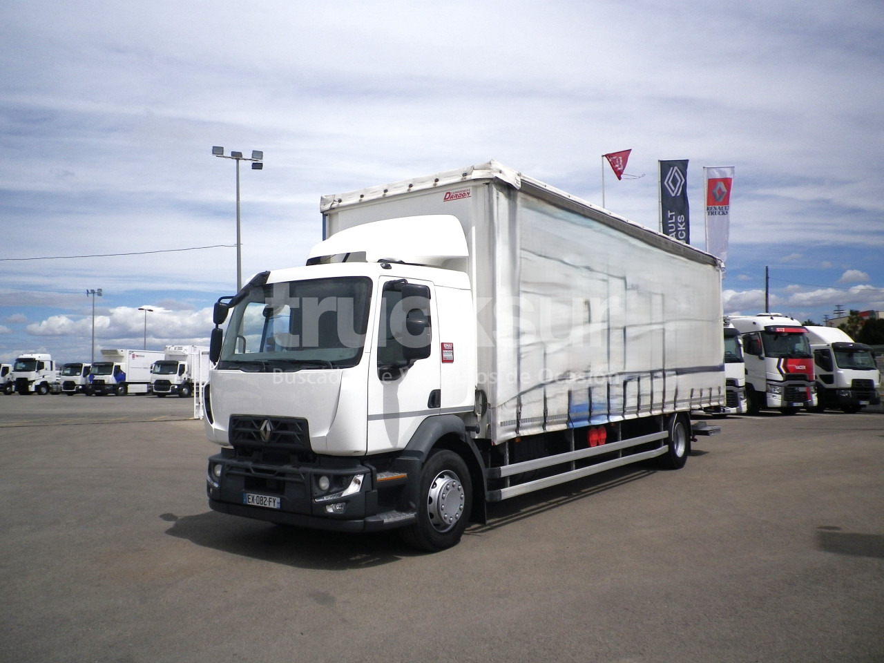 RENAULT D280.18 22P - Kamion sa ceradom: slika 1 RENAULT D280.18 22P - Kamion sa ceradom: slika 1