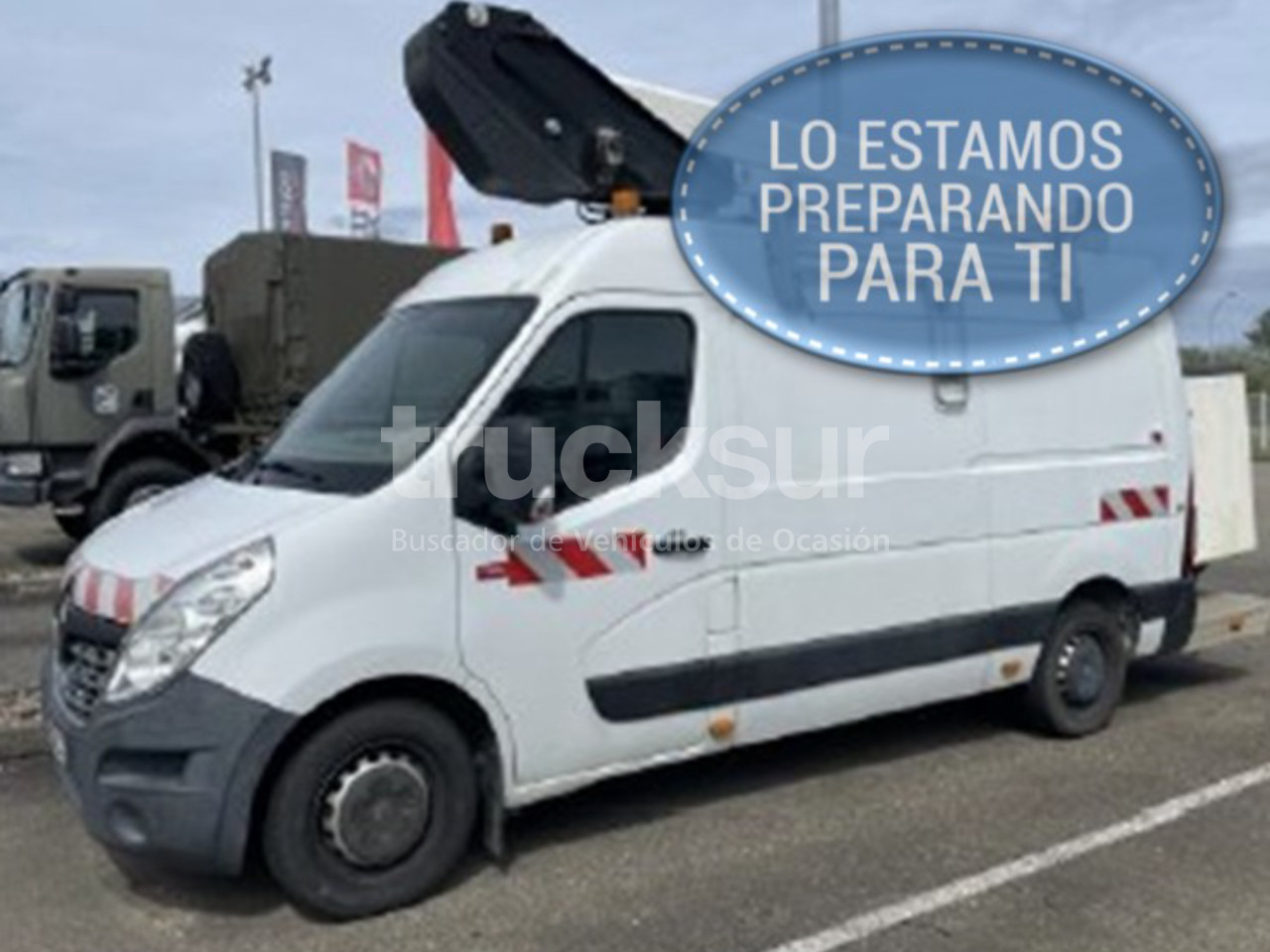 RENAULT MASTER 130.35 - Vazdušna platforma montirana na kamion: slika 1 RENAULT MASTER 130.35 - Vazdušna platforma montirana na kamion: slika 1