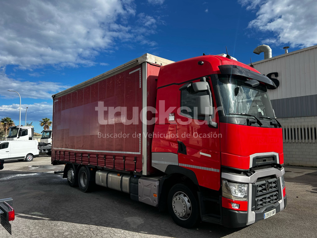 RENAULT T480 HIGH SLEEPER CAB 6X2*4 ejes 6x2*4 - Kamion sa ceradom: slika 2 RENAULT T480 HIGH SLEEPER CAB 6X2*4 ejes 6x2*4 - Kamion sa ceradom: slika 2