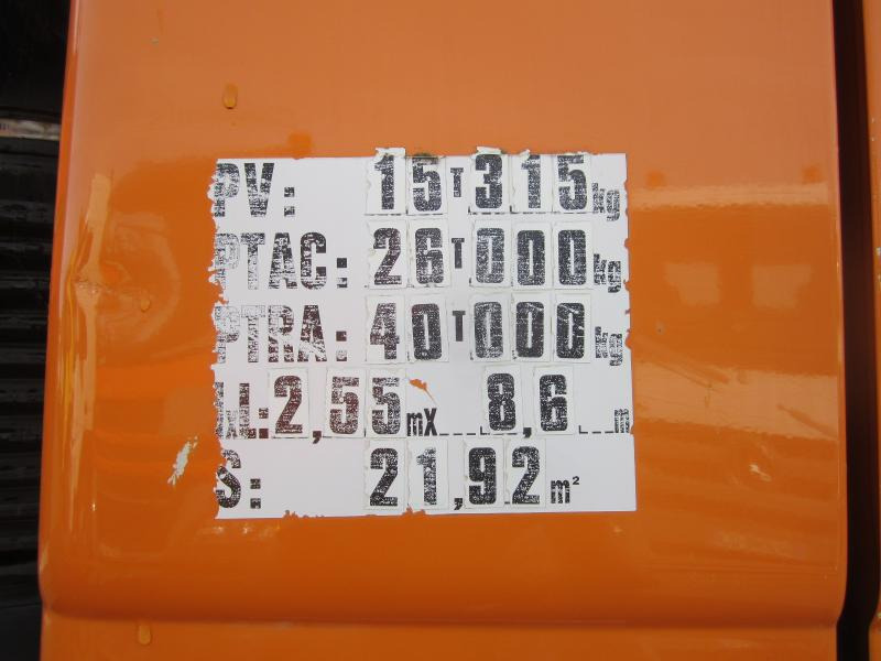 Istovarivač Mercedes Actros 2632: slika 12