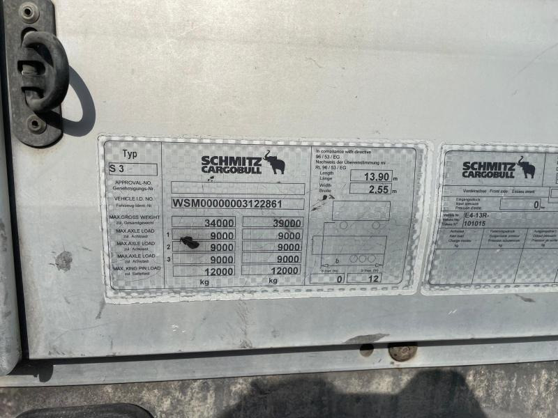 Schmitz Cargobull - Poluprikolica sa ceradom: slika 4 Schmitz Cargobull - Poluprikolica sa ceradom: slika 4