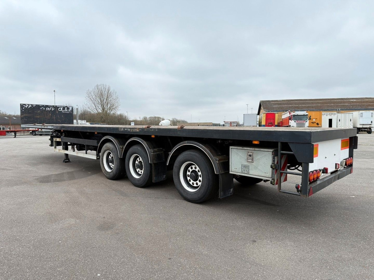 Lag 3 axle 7 m. Extendable / Last Axle Steering - Plato poluprikolica: slika 4 Lag 3 axle 7 m. Extendable / Last Axle Steering - Plato poluprikolica: slika 4