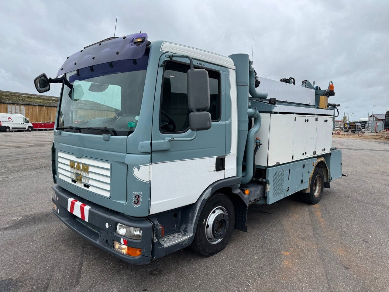 MAN TGL 12.240 4x2 Hvidtved Larsen SLP 5.5 - Vakuumska cisterna: slika 1 MAN TGL 12.240 4x2 Hvidtved Larsen SLP 5.5 - Vakuumska cisterna: slika 1